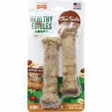 Nylabone - Healthy Edibles Chew Treats - Peanut Butter - Petite/2 Pack