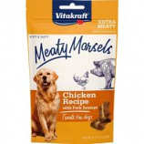Vitakraft Pet - Meaty Morsels Dog Treat - Chicken/Pork Sa - 4.2 Oz