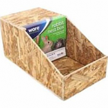 Ware Mfg - Bird/Small Animal - Critterware Wood Nesting Box - Natural - Large