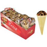 A&E Cage Company - A&E Treat Small Animal Ice Cream Cone Display - Vegetable/Nut/Fruit - 12 Piece