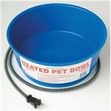 Farm Innovators - Pet - Heated Round Pet Bowl - Blue - 1 Gallon / 60 Watt