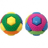 Multipet International - Theo Ball With 8 Squeakers - Asst - 3 Inch