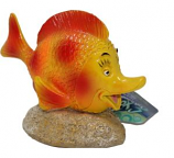 Blue Ribbon Pet Products - Exotic Environments Long Nose Happy Fish - 5X2.25X3.25 Inch