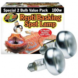 Zoo Med - Repti Basking Spot Lamp - 2 Pack - 100 Watt