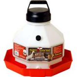 Miller Manufacturing - Plastic Poultry Waterer - Red - 3 Gallon