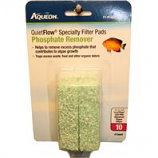 Aqueon Products-Supplies - Aqueon Specialty Filter Pad - Phosphate Remover - Green - 10
