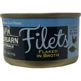 Redbarn Pet Products-Food -Cat Filet Canned Cat Food - Chicken/Tuna - 2.8 Oz