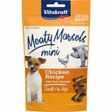 Vitakraft Pet - Meaty Morsels Mini Dog Treat - Chicken/Pork Sausage