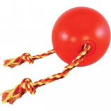 Ethical Dog - Tuggo Ball With Rope - Red - 7 Inch