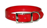 Leather Brothers - 1" Regular SunGlo Collar - Red - 19" Length