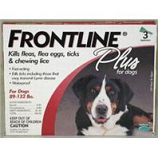 F.C.E. - Frontline Plus Dog - 88 - 132  Lb / 3 Pk