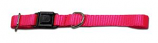Leather Brothers - 3/8" Kwik Klip Adjustable Collar - 7-10" Length - Neon Pink