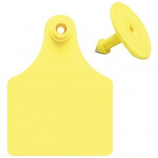 Allflex USA - Female Blank Tags - Yellow - Large - 25 Pack